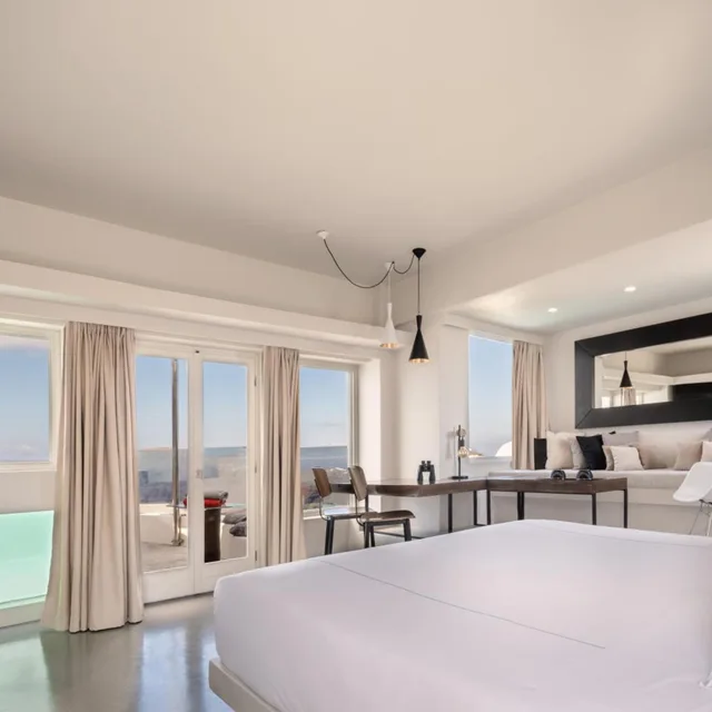 Deluxe, Suite, Caldera View, Outdoor Jetted Tub, West East Suites - Adults Only 1/10