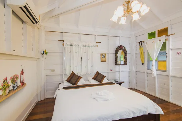 كوخ سوبيريور بسرير مزدوج بإطلالة على الحديقة، Baan Imm Sook Resort 1/2