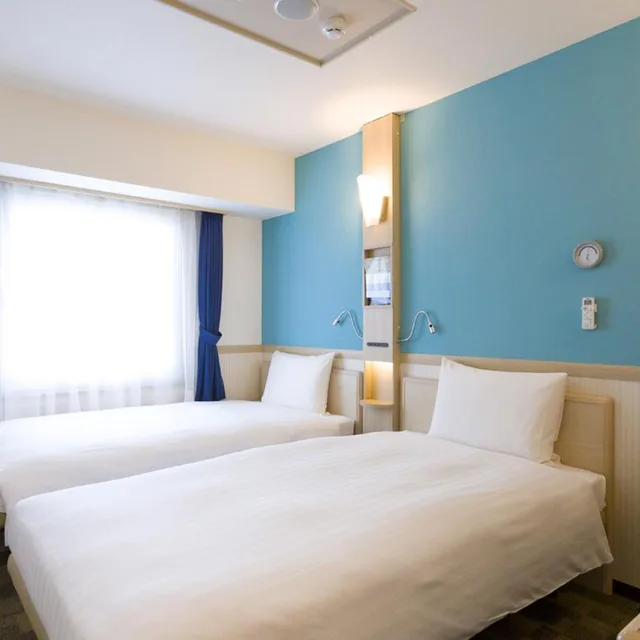 غرفة بسريرين منفصلين للمدخنين، Toyoko Inn Hokkaido Shin Hakodate Hokuto-eki Minami 1/8