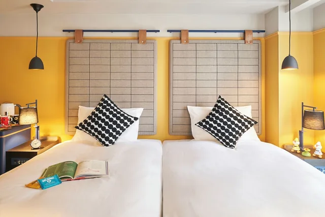 غرفة قياسية بسريرين منفصلين، Hotel Resol Yokohama Sakuragicho 1/7