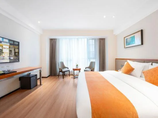 غرفة سوبيريور بسرير كوين، Phoenix Lake Tianquan Hotel 1/1