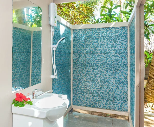 Garden, Bure, Double Bed، Likuri Island Resort Fiji 6/6