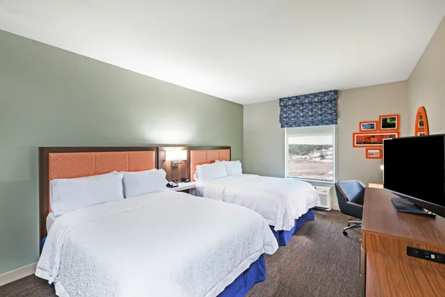 غرفة بسريرين كوين، Hampton Inn Ozona 2/5