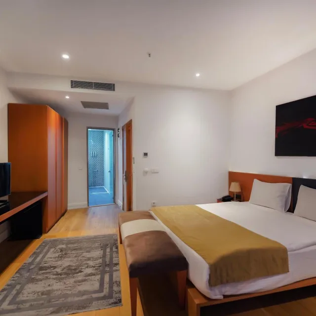 غرفة سوبيريور بسرير مزدوج، Misafir Suites 8 Istanbul. 4/10