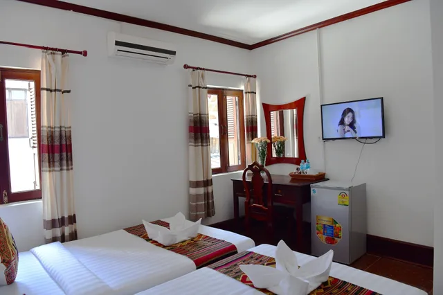 غرفة ديلوكس بسريرين منفصلين، Thatsaphone Hotel 4/10