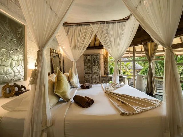 Lodge, Pool Side، Biu Biu Resort Bali 3/6