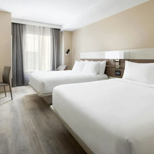 Room, 2 Queen Beds, Bathtub, Accessible, AC Hotel St. Petersburg 1/5