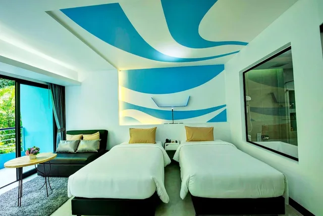 استوديو ديلوكس بسريرين منفصلين بشرفة، Splendid Hotel Khaoyai 2/8