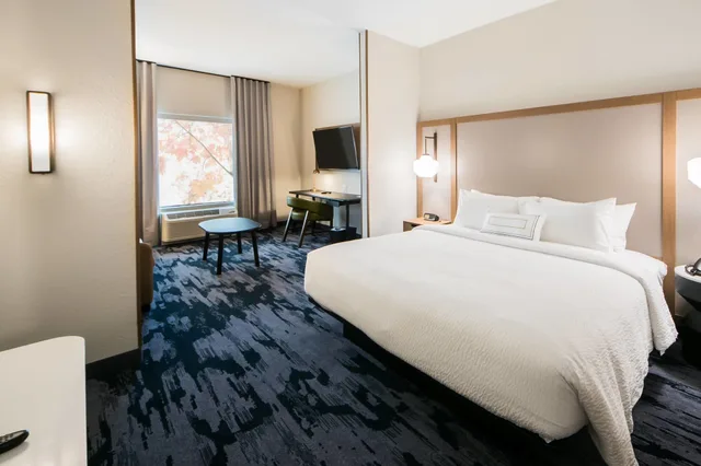 استوديو بسرير كينج مع أريكة، Fairfield Inn Suites By Marriott Melbourne Viera Town Center 3/4