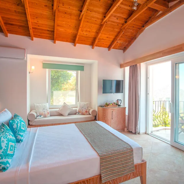 غرفة قياسية بإطلالة على البحر، Lighthouse Hotel Kas 1/1
