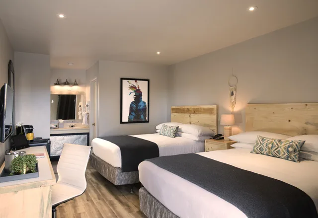 غرفة تقليدية بسريرين كوين، Santa Fe Sage Inn 1/5