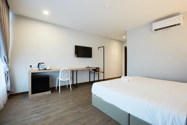 غرفة ديلوكس بسرير مزدوج، RM Hotel Muar 1/8