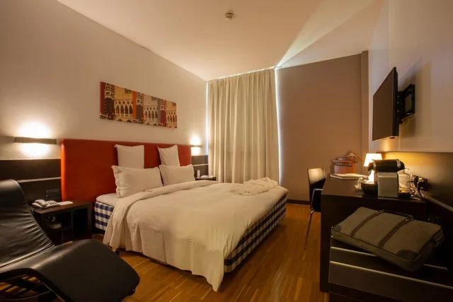 غرفة تنفيذية بسرير مزدوج أو سريرين منفصلين، Euro Hotel Residence 3/7