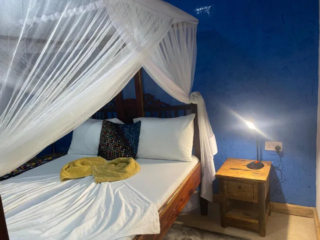 غرفة بسرير مزدوج بإطلالة على الحديقة، Mbuyuni Beach Village 3/10