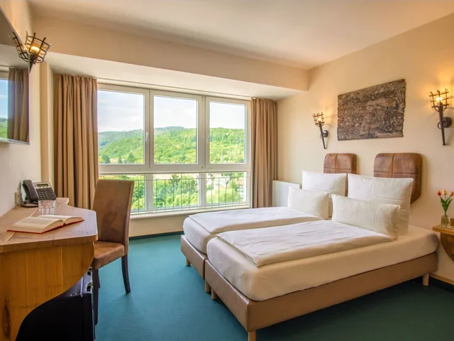 غرفة مفردة بسرير مزدوج، Hasseröder Burghotel 3/10