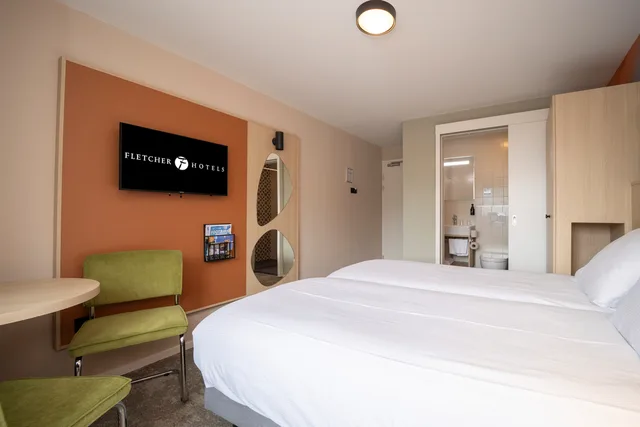 غرفة صغيرة مزدوجة، Fletcher Hotel-Restaurant De Borken 1/2