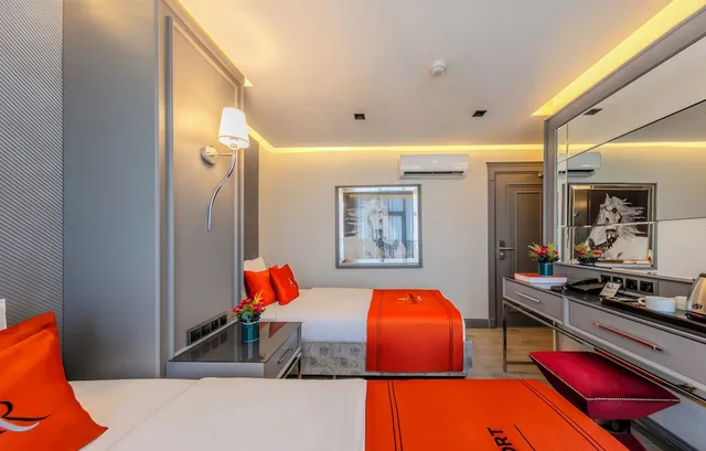 غرفة ديلوكس بسرير مزدوج، Atar Airport Hotel 3/5