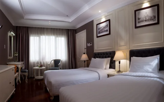 غرفة تنفيذية بسرير مزدوج، Silverland Jolie Hotel Spa 1/6