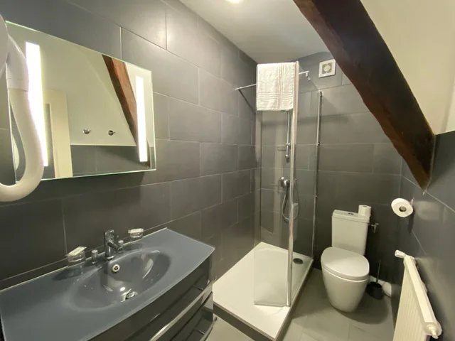 غرفة بسرير كوين بإطلالة على البحر، Hotel Le Lichen 5/7