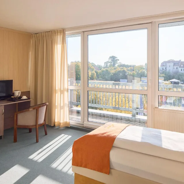 Room, Single, Leipziger Hotel 2/6
