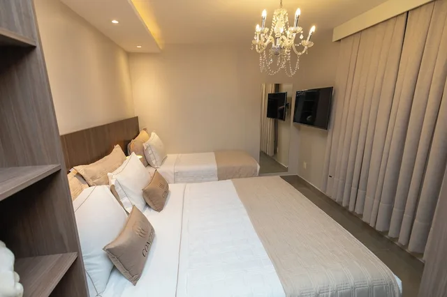 غرفة ديلوكس ثلاثية بسرير مزدوج وسرير فردي بإطلالة على المدينة، Concept Hotel Flat 3/9