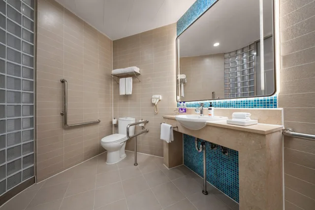 غرفة بسرير كوين لذوي الإعاقة، Holiday Inn Express Beijing Shangdi 3/3