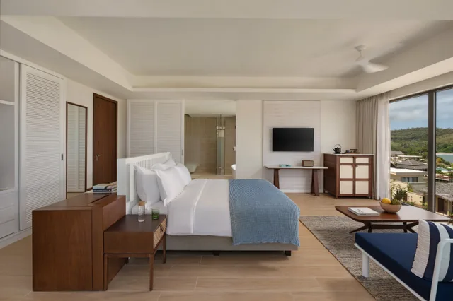 Pool, Suite, Bay View، Six Senses La Sagesse 1/2