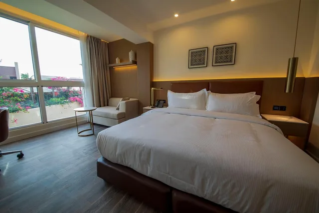 غرفة ديلوكس بسرير مزدوج، Luxotel Aqaba Beach Resort & Spa 2/4