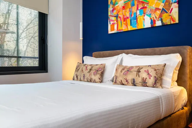 جناح بسرير كوين بإطلالة على المدينة، Acropolis Plaza Smart Hotel 7/10
