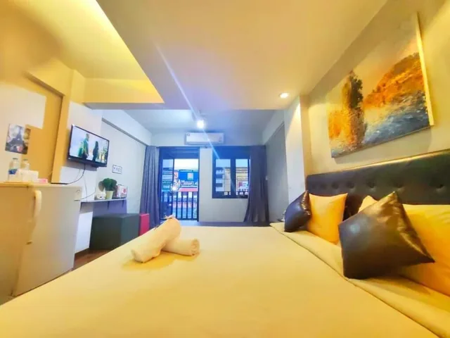 غرفة ديلوكس بسرير مزدوج، Bkk39 Airport hotel 2/10
