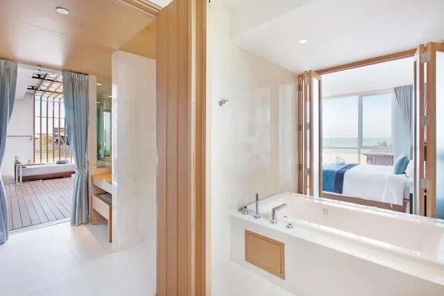 جناح بإطلالة على البحر بغرفة نوم واحدة بمسبح خاص، Ace of Hua Hin Resort 2/3