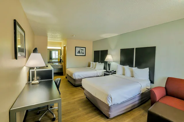 غرفة ديلوكس بسريرين مزدوجين لذوي الإعاقة، Motel6 Nacogdoches TX 3/9