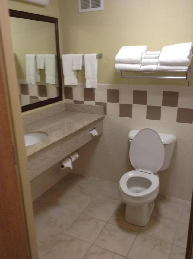 Deluxe, Queen Bed, Accessible, AmericInn by Wyndham Newton 2/4