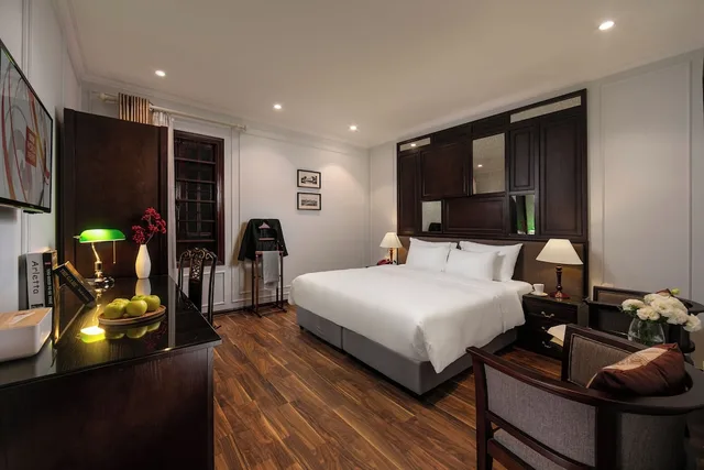 Superior, Queen Bed, No Window، Hong Ngoc Dynastie Hotel 3/5