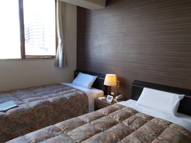 غرفة بسريرين منفصلين، Hotel Matsuyama Hills 1/2