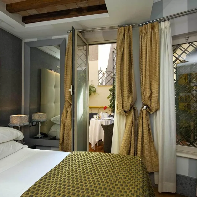 غرفة بسرير مزدوج أو سريرين منفصلين، Duca D Alba Hotel 10/10
