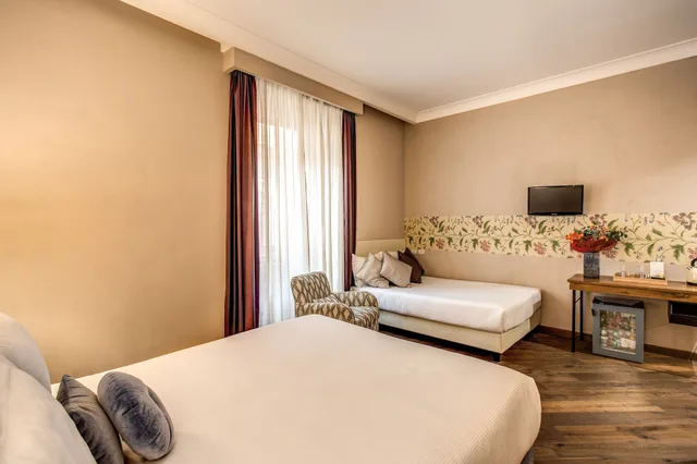 غرفة قياسية رباعية بسريرين مزدوجين، Boutique Hotel Galatea 3/8