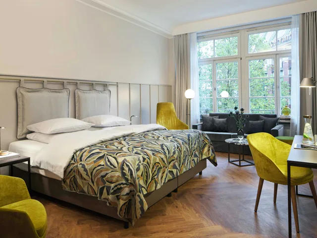 غرفة بريميوم بسرير كينج، Classik Hotel Alexander Plaza 2/2