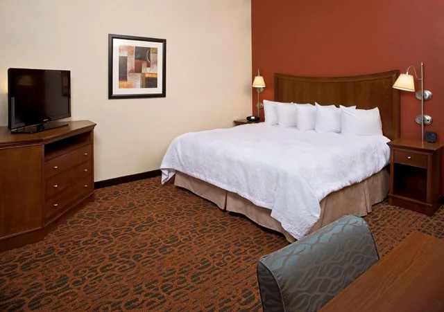 جناح بسرير كينج مع أريكة لذوي الإعاقة، Hampton Inn and Suites Pittsburgh Meadow Lands 3/8