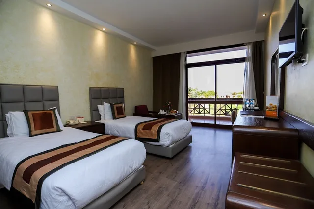 غرفة قياسية بسرير مزدوج بإطلالة على الحديقة، Pyramisa Island Hotel Aswan 4/10