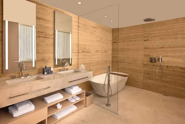 1 Bedroom, Premier, Suite, King Bed, Ocean Front، SLS Cancun 9/10
