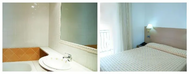 غرفة اقتصادية بسريرين منفصلين مفردة بسرير مزدوج، Hotel Santa Anna 9/9