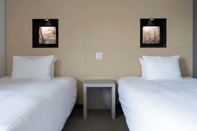 غرفة بسريرين منفصلين، Hotel Vista Sapporo Odori 4/5