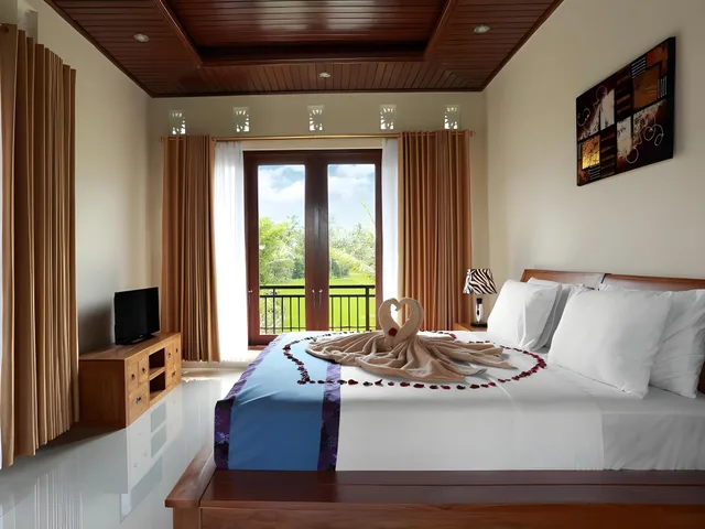 فيلا ديلوكس بسرير مزدوج بغرفة نوم واحدة بمسبح خاص، Dewi Sri Private Villa 3/3