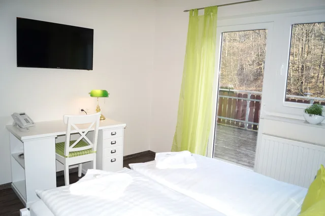 غرفة بسرير مزدوج بشرفة، REGIOHOTEL Schanzenhaus Wernigerode 4/6