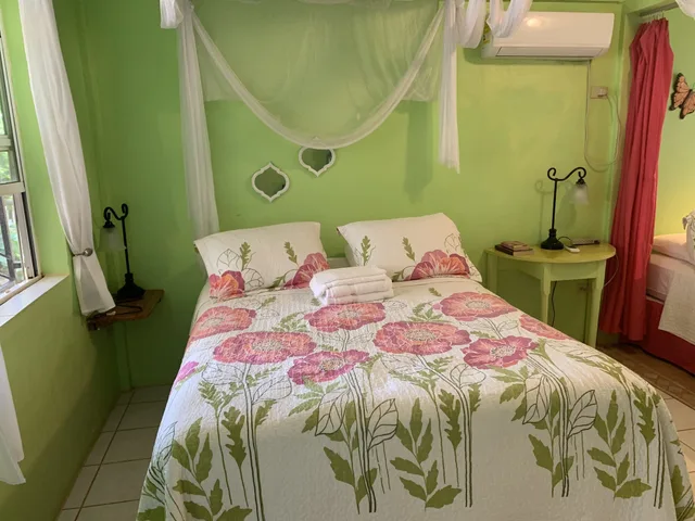 غرفة قياسية بسرير كوين وسريرين منفصلين بإطلالة على الفناء، All Seasons Guest House 2/10