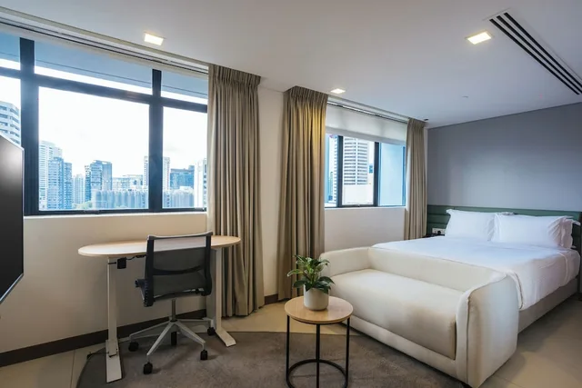 استوديو تنفيذي بسرير مزدوج، Novotel Living Singapore Orchard 1/10