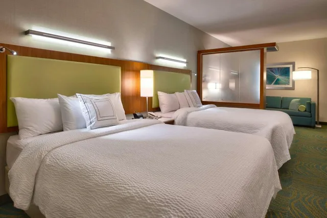 جناح بسريرين كوين مع أريكة، Spring Hill Suites By Marriott Coeur D Alene 2/3