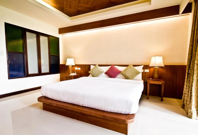 غرفة بسرير مزدوج أو سريرين منفصلين في الطابق الأرضي، Khaolak Orchid Beach Resort 4/6