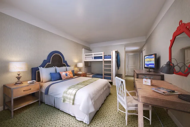 غرفة بسرير كينج وسرير بطابقين لذوي الإعاقة، Dollywood S Dreammore Resort And Spa 4/7